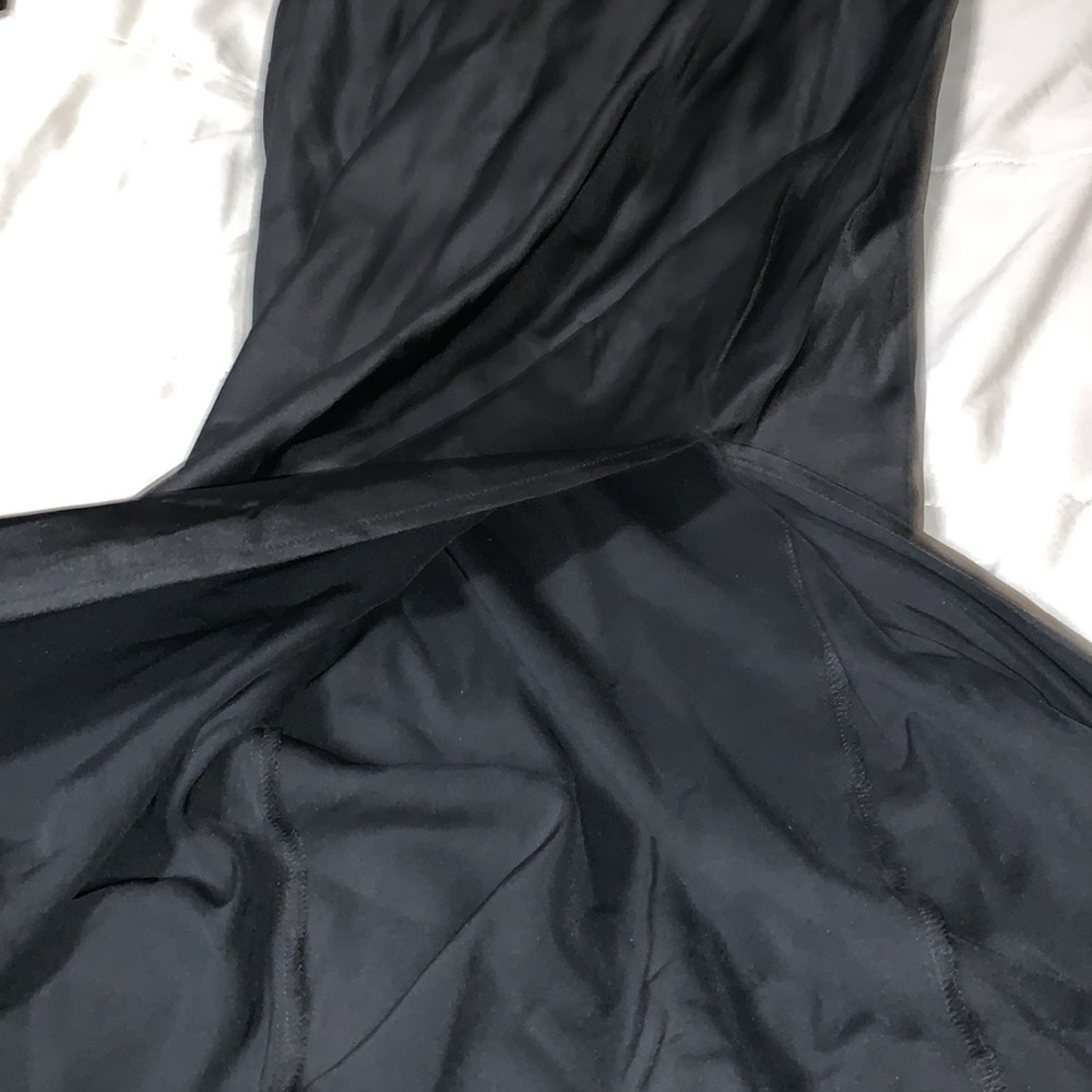 BLACK SATIN DRESS ‼️ - Picture 3 of 4